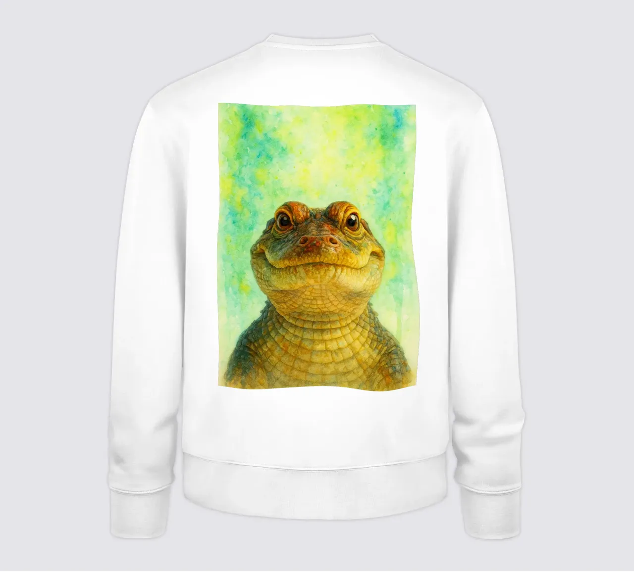 dibujo cocodrilo bebé sudadera de sunflower