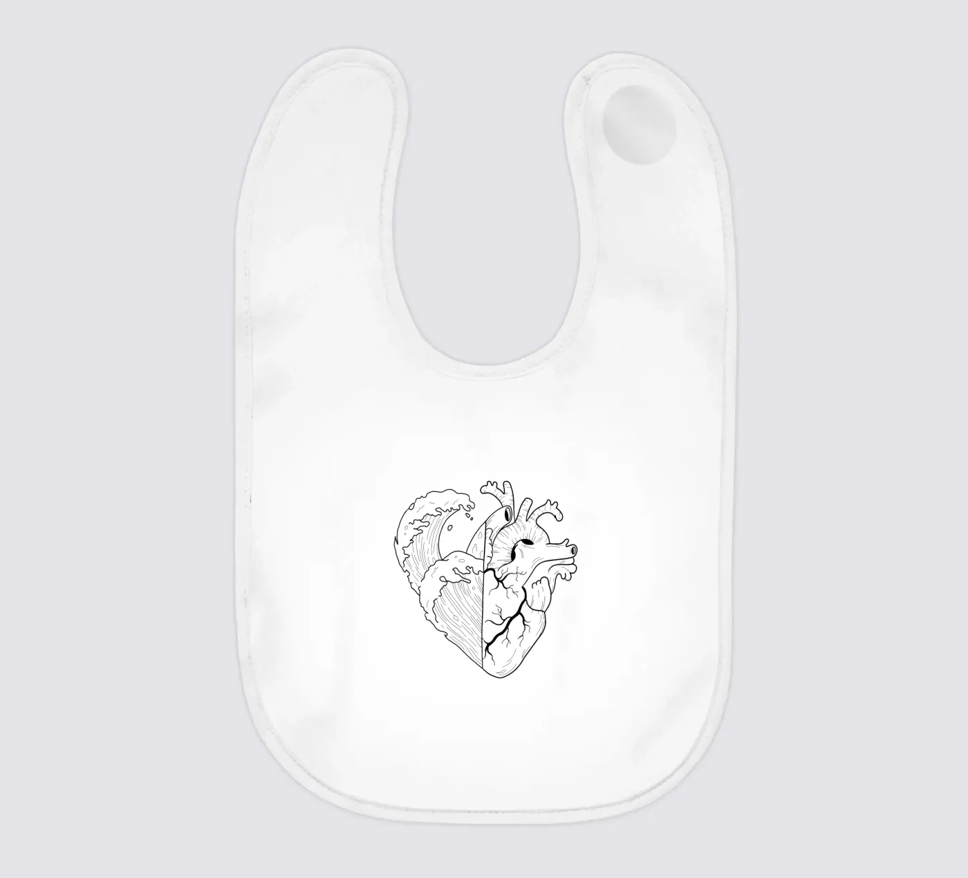 Heartwaves bavaglino da byh.illustration