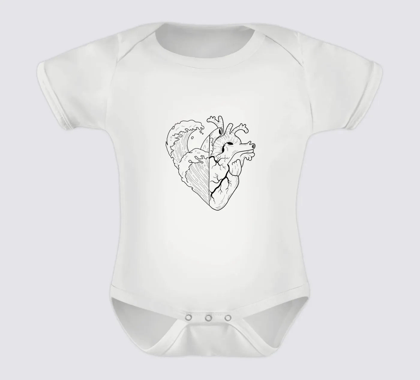 Heartwaves body bébé de byh.illustration