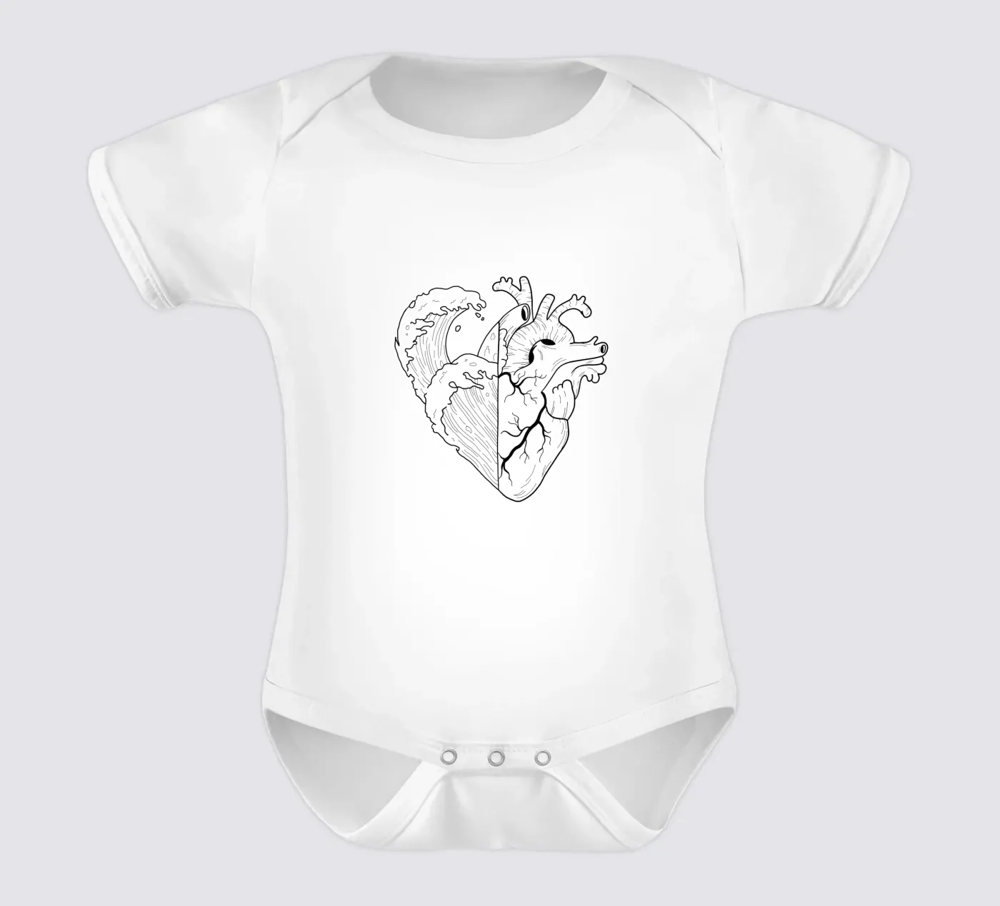 Heartwaves body bébé de byh.illustration