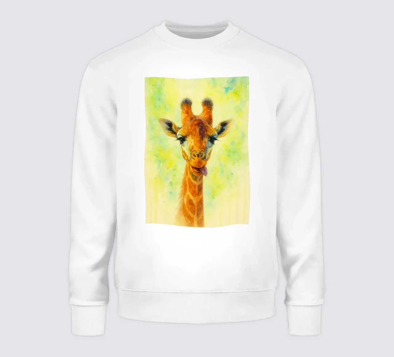 disegno di un cucciolo di giraffa felpa da sunflower