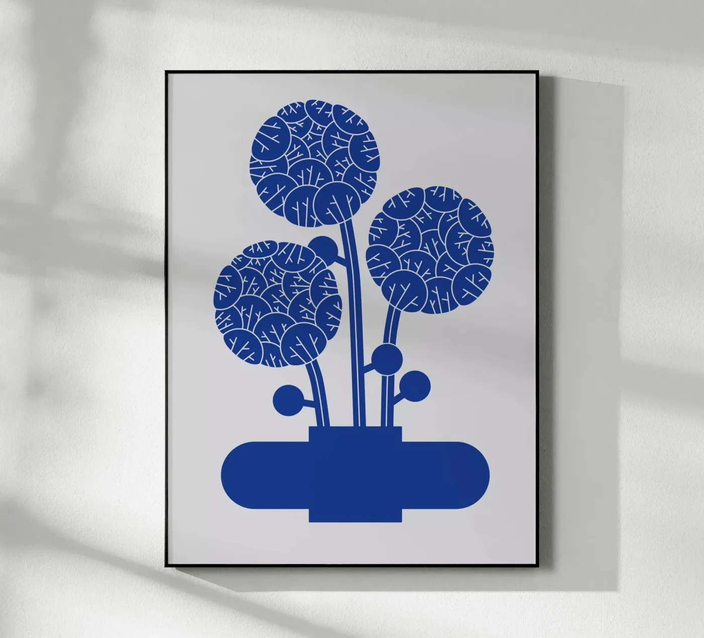 Blue vase no: 5 plexiglass da Lidia Blomgren