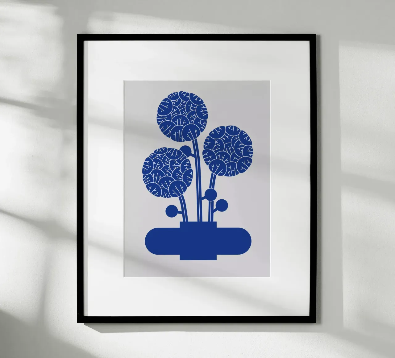 Blue vase no: 5 poster da Lidia Blomgren