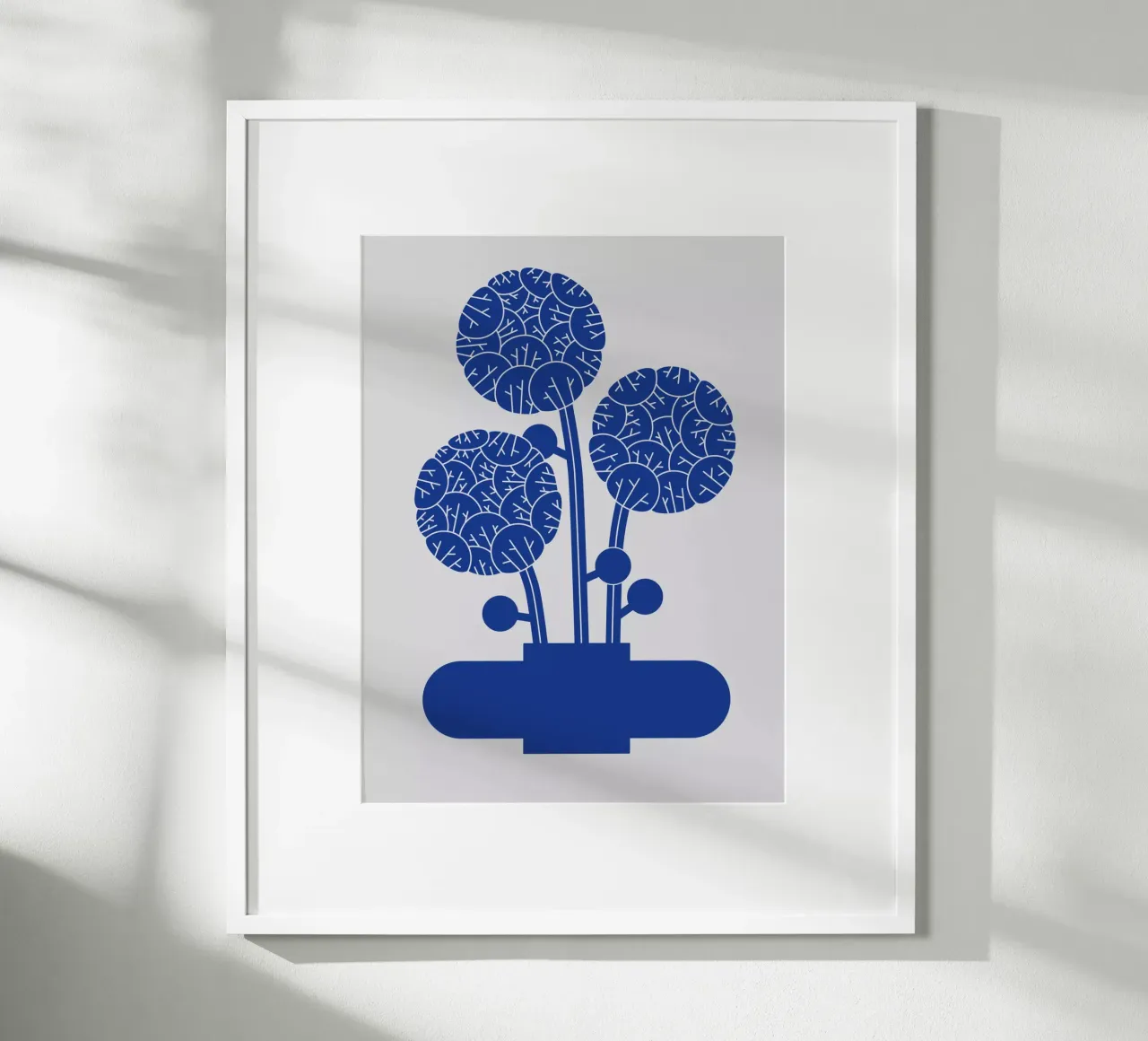 Blue vase no: 5 poster da Lidia Blomgren