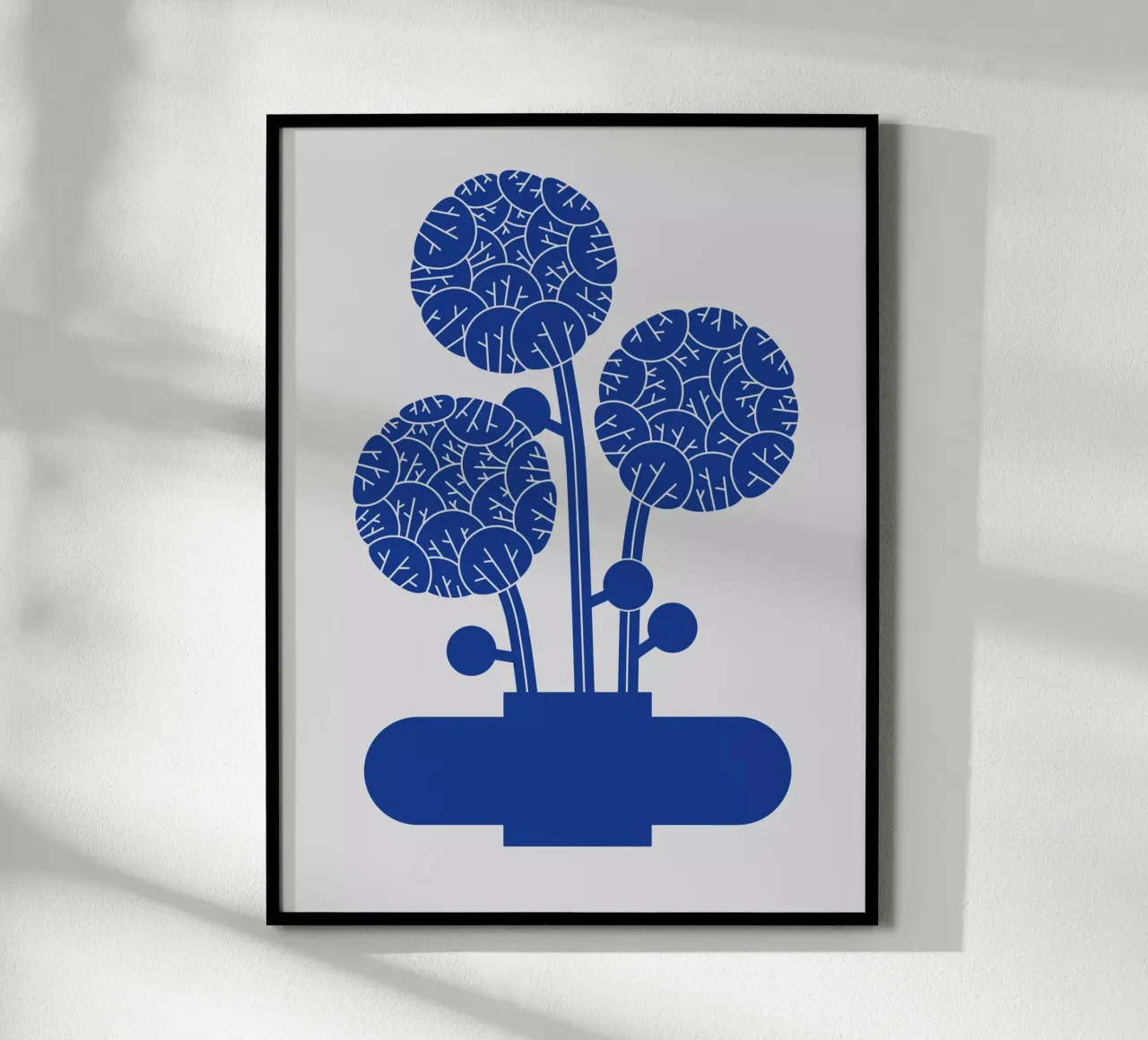 Blue vase no: 5 poster da Lidia Blomgren