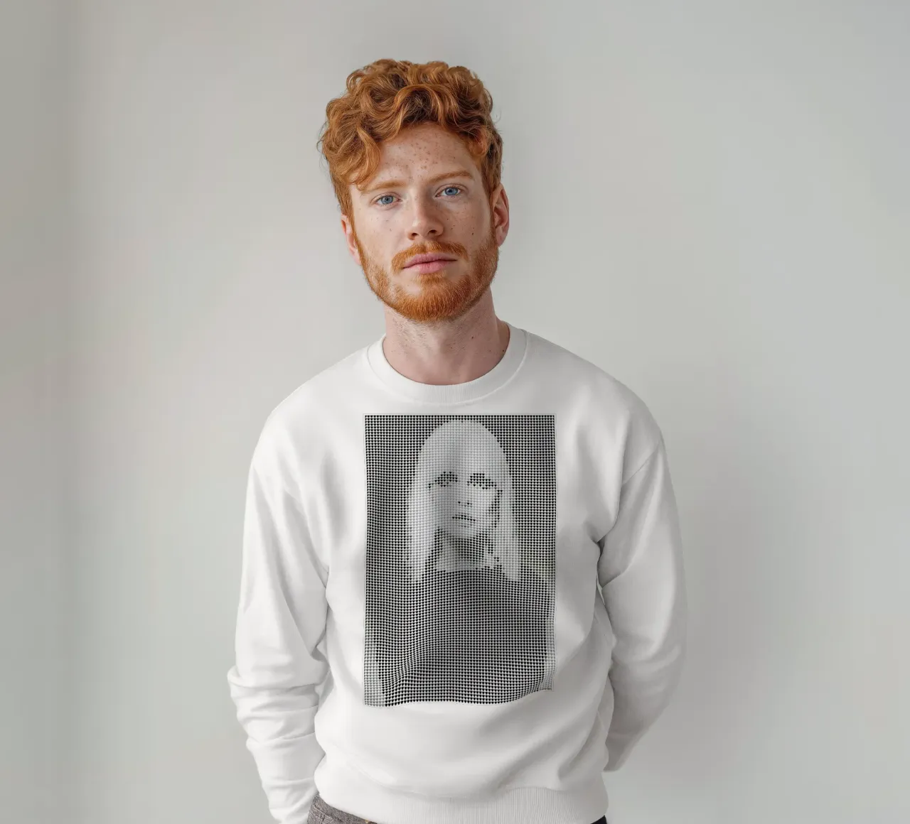 Heart Of (White Version) sweatshirt by Robotic Ewe