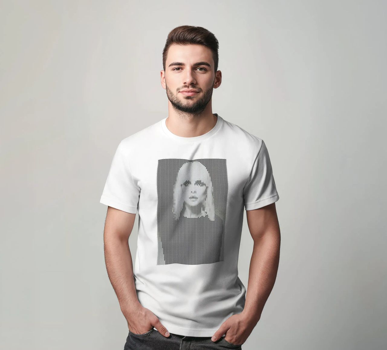 Heart Of (White Version) t-shirt da Robotic Ewe