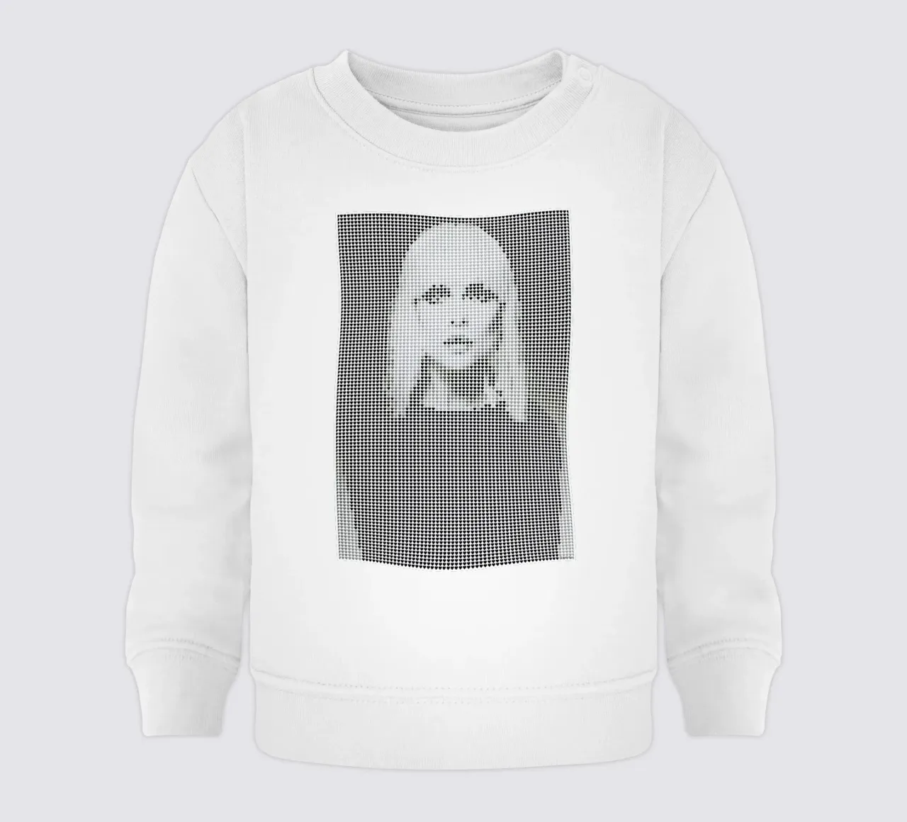 Heart Of (White Version) felpa neonato da Robotic Ewe