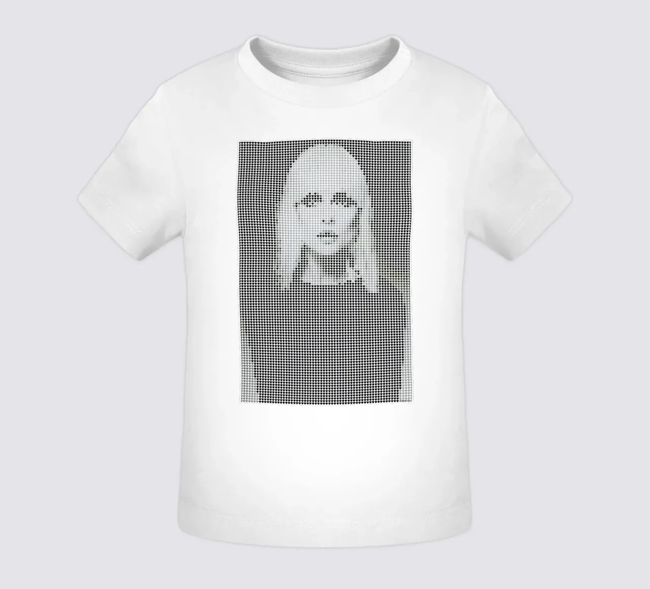 Heart Of (White Version) baby t-shirt by Robotic Ewe