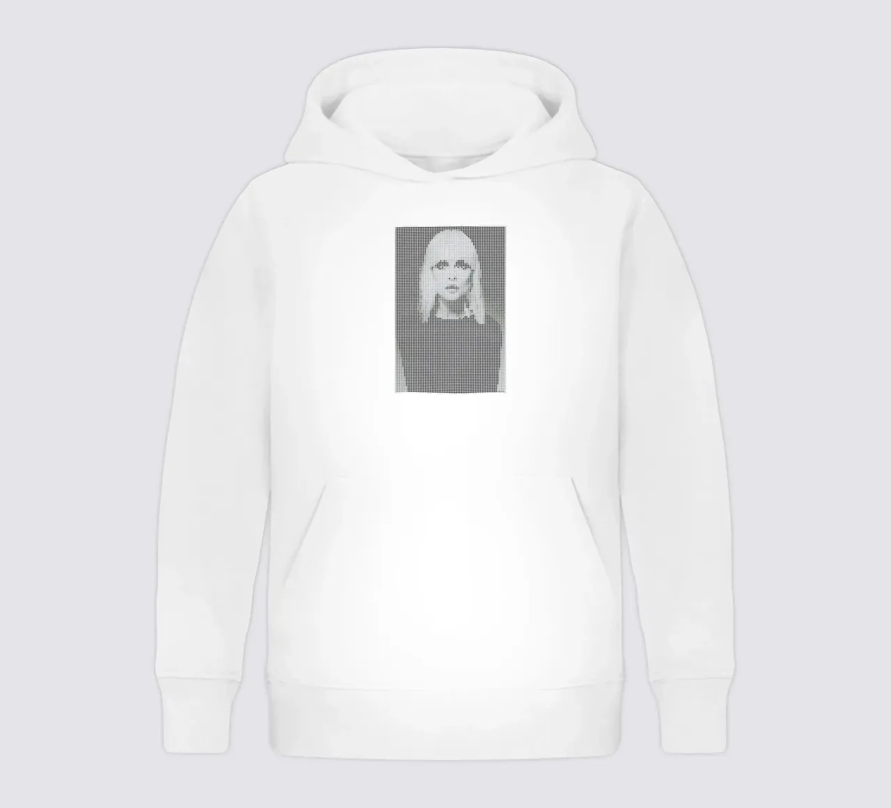 Heart Of (White Version) felpa bambino con cappuccio da Robotic Ewe