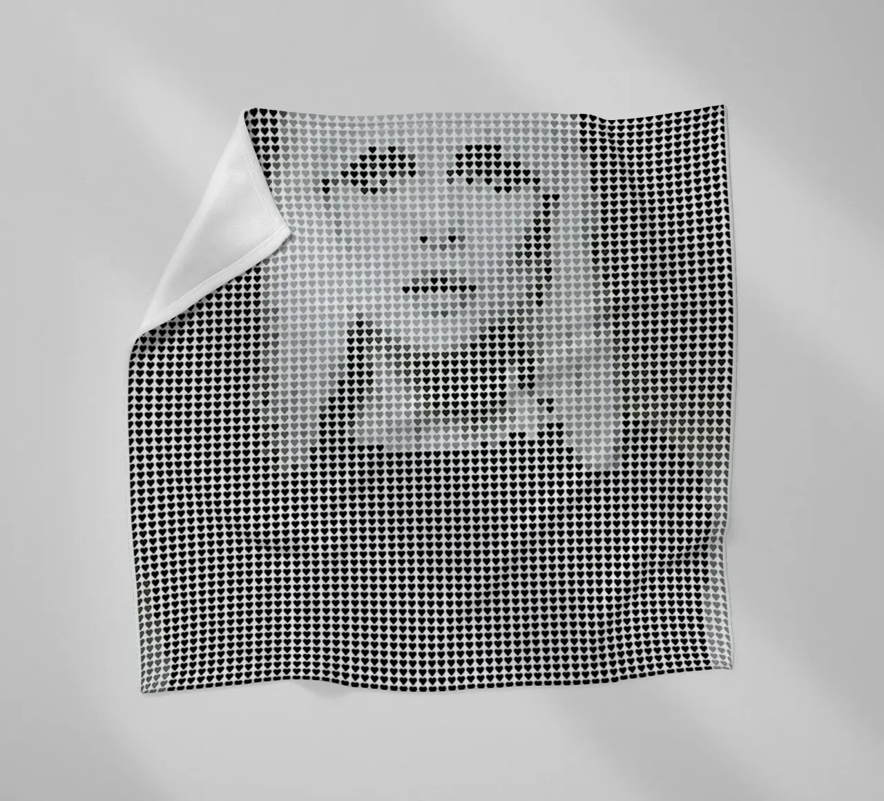 Heart Of (White Version) coperta in pile da Robotic Ewe
