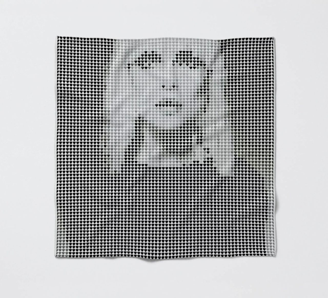 Heart Of (White Version) coperta in pile da Robotic Ewe