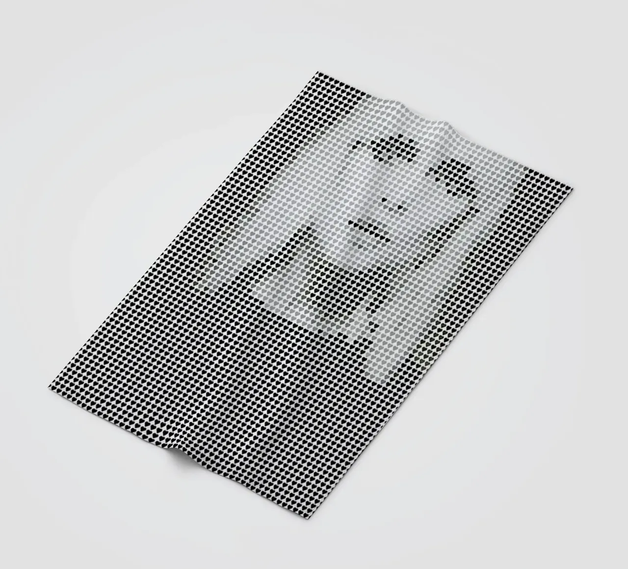 Heart Of (White Version) coperta in pile da Robotic Ewe