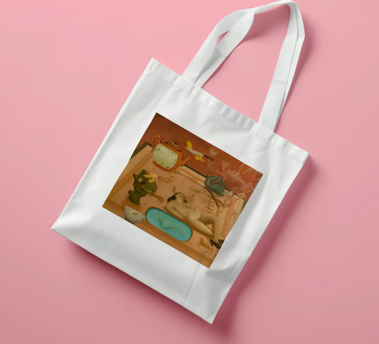 Un intrattenitore artistico, 2019 borsa in juta da Palletolate