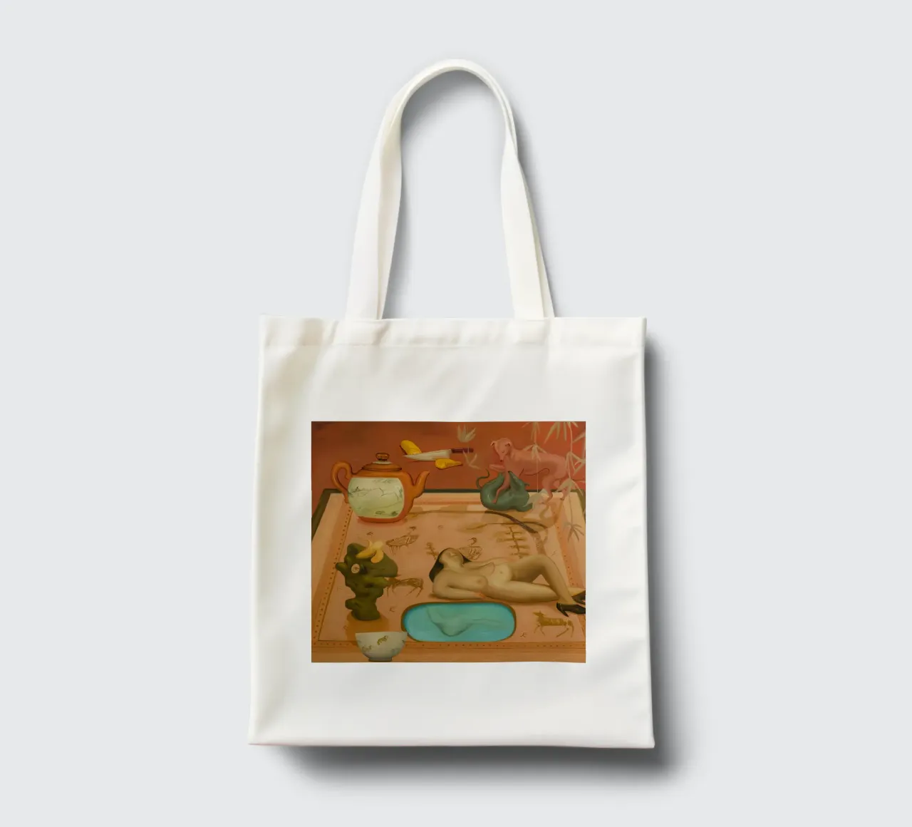 Un intrattenitore artistico, 2019 borsa in juta da Palletolate