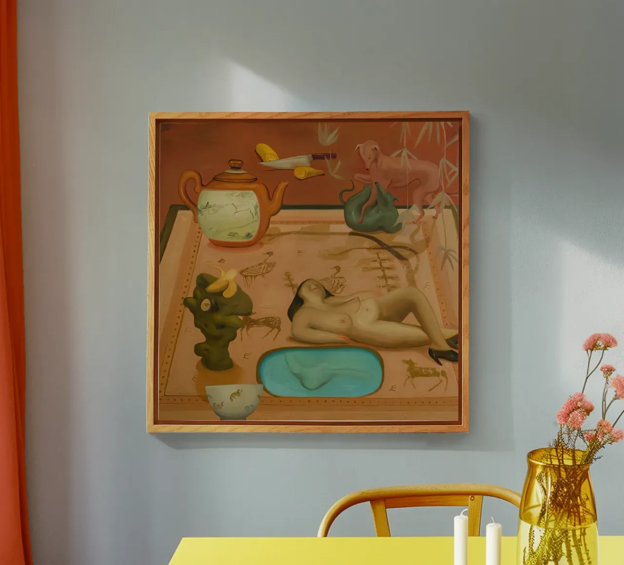 Un intrattenitore artistico, 2019 plexiglass da Palletolate