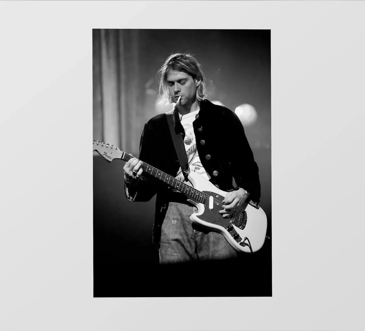 Kurt Cobain Perform telo in pvc da nicol shop
