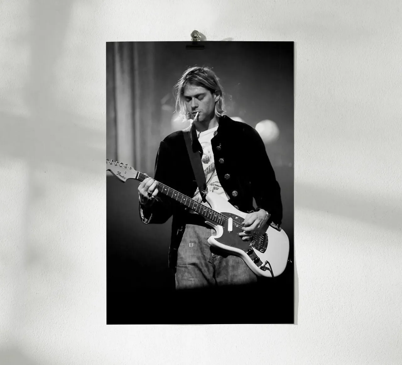 Kurt Cobain Perform carta hahnemühle da nicol shop