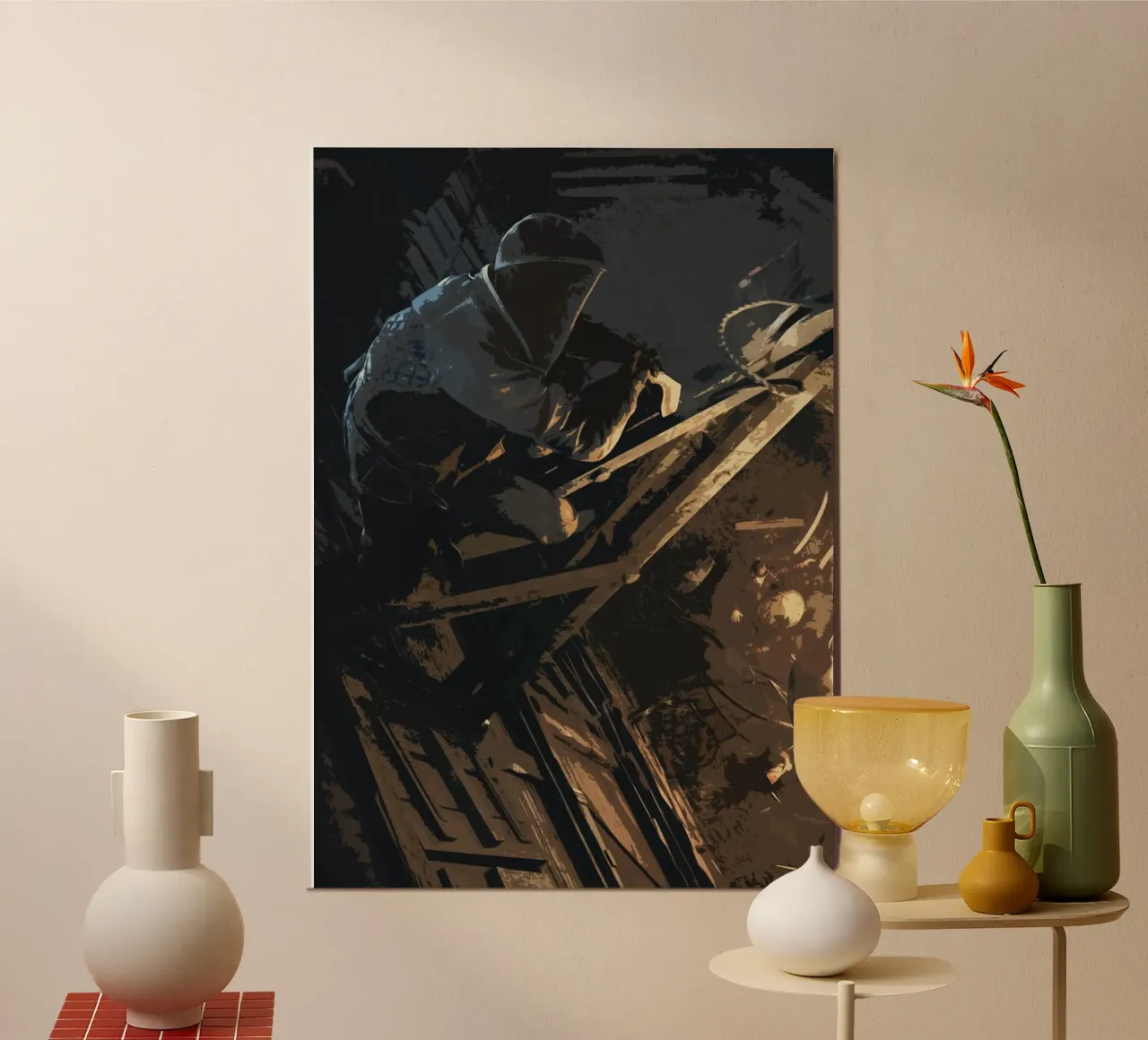 Assassin Creed alluminio dibond da AZR