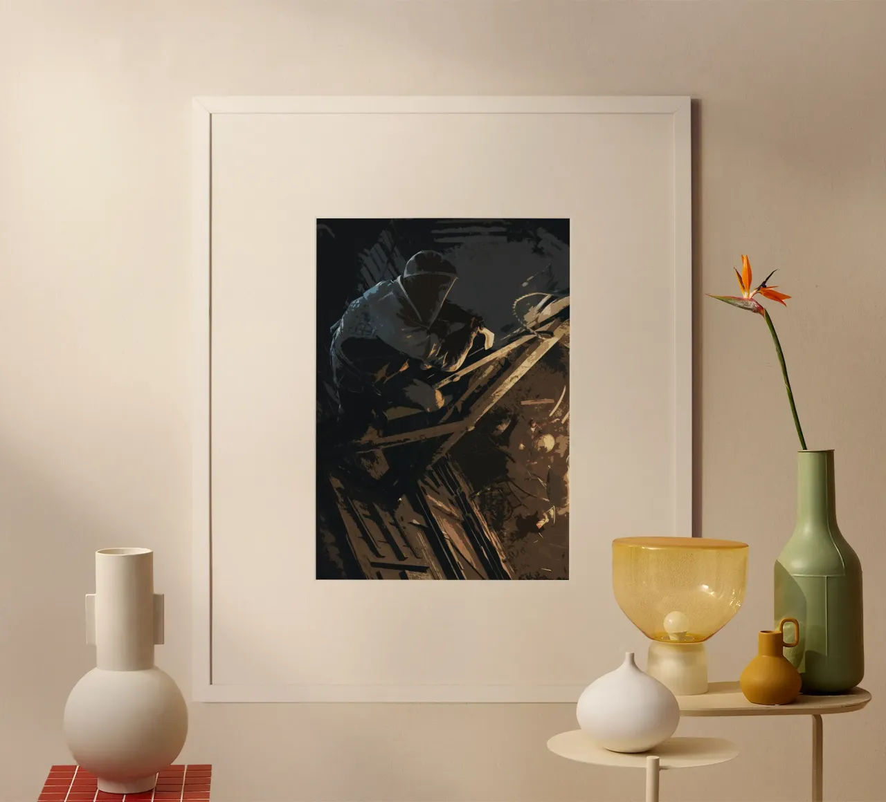 Assassin Creed carta hahnemühle da AZR