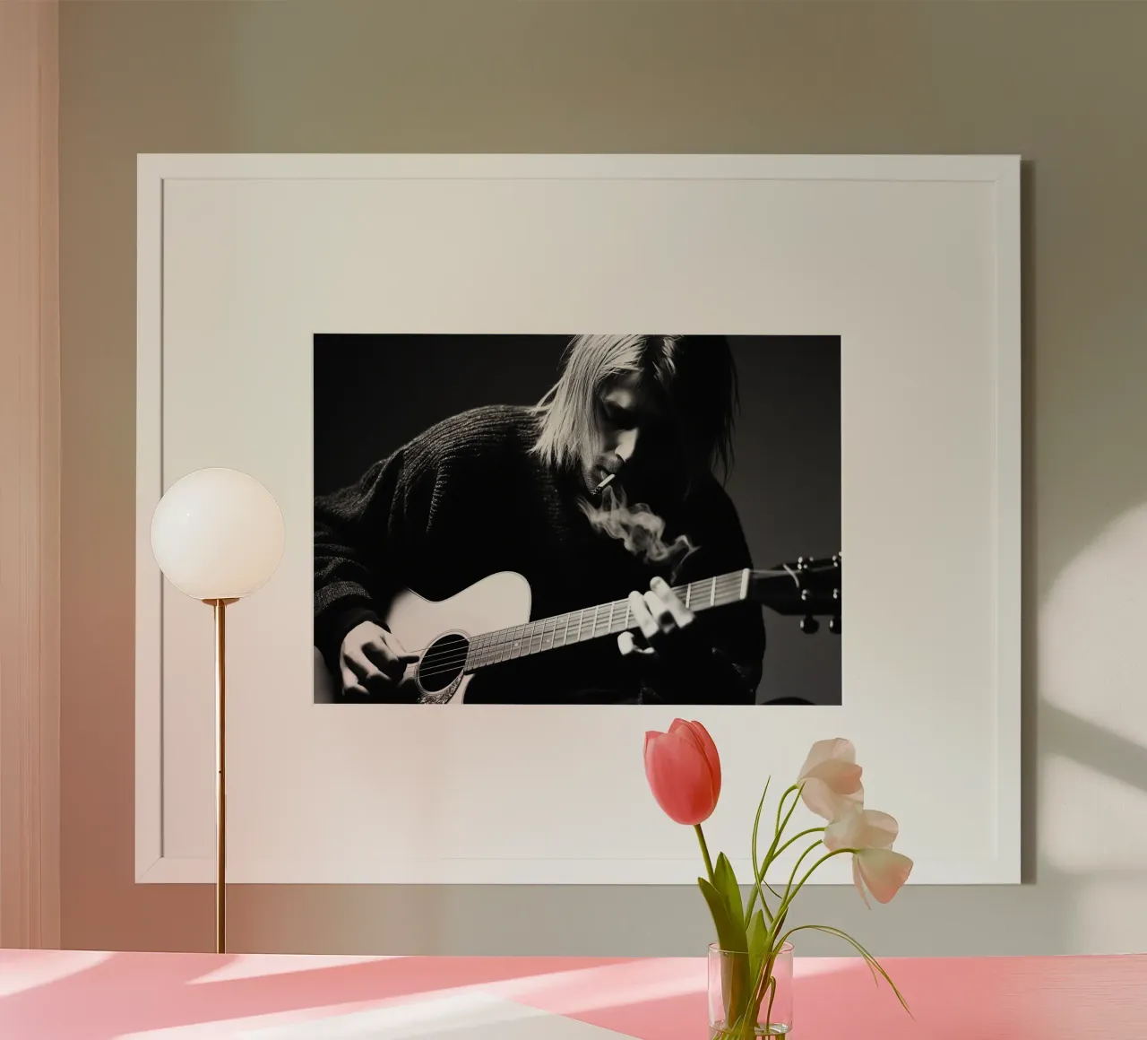 Grunge Unplugged - Kurt Cobain carta hahnemühle da nicol shop