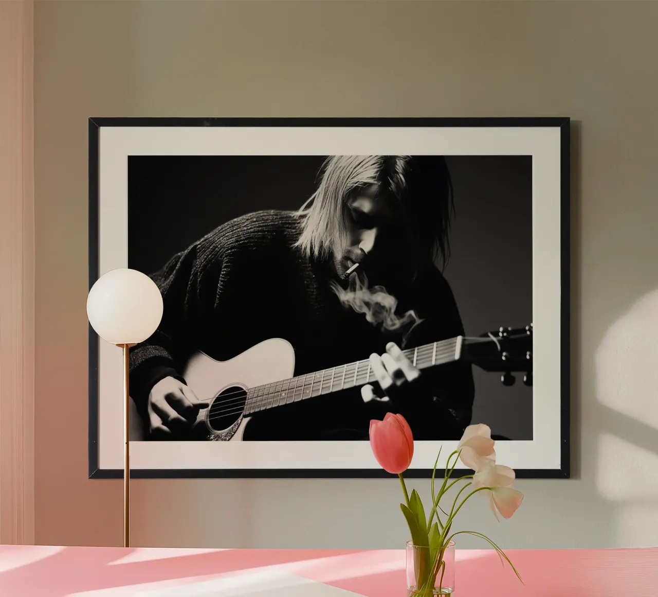 Grunge Unplugged - Kurt Cobain carta hahnemühle da nicol shop