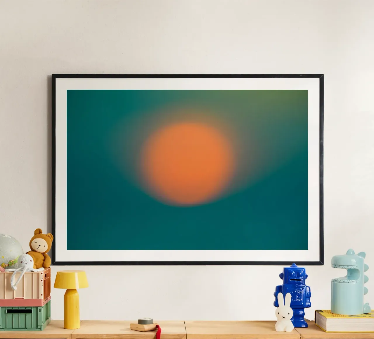 Addio al giorno 7.2 poster con telaio in plastica da Tal Paz-Fridman