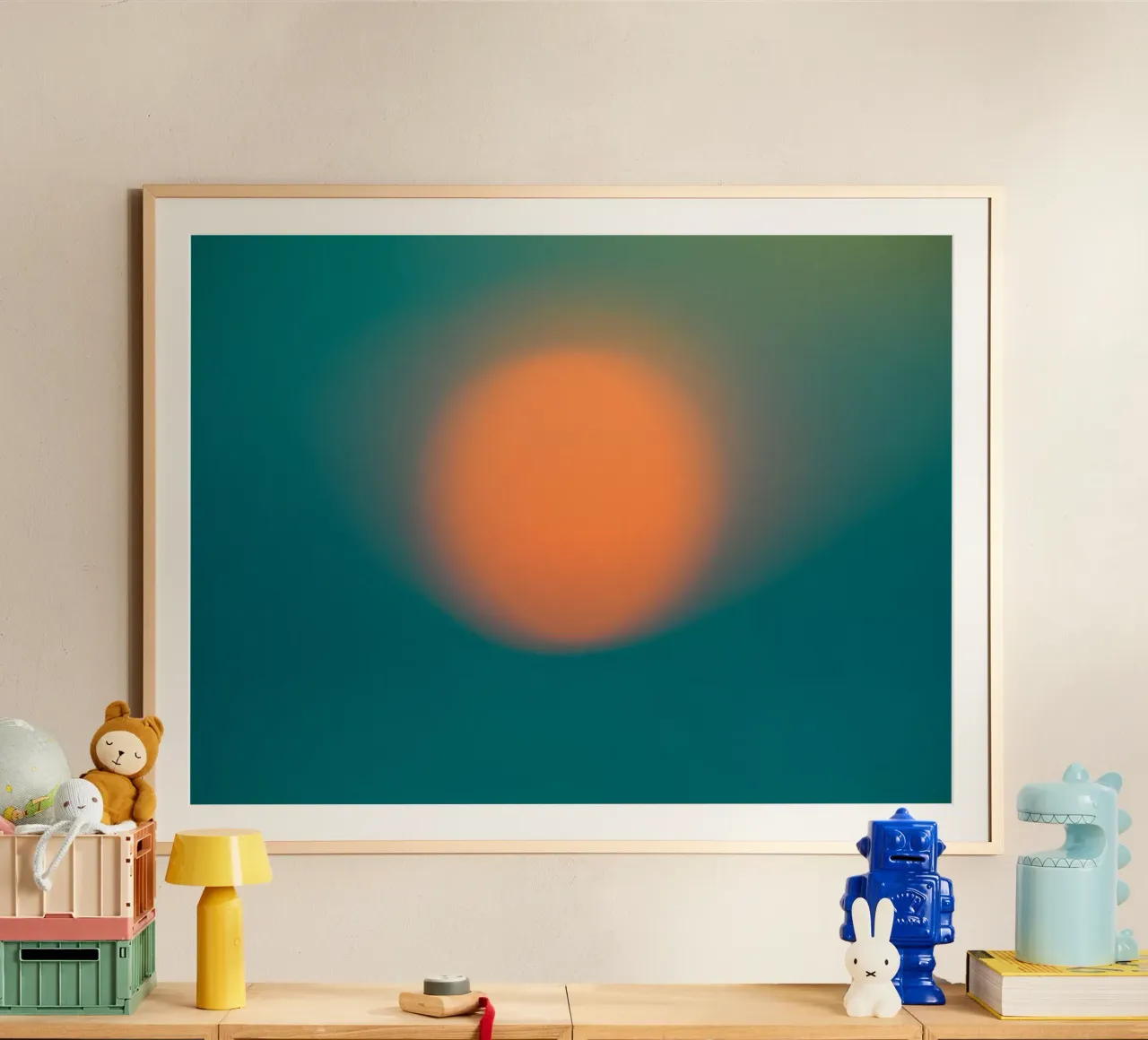 Addio al giorno 7.2 poster con telaio in plastica da Tal Paz-Fridman