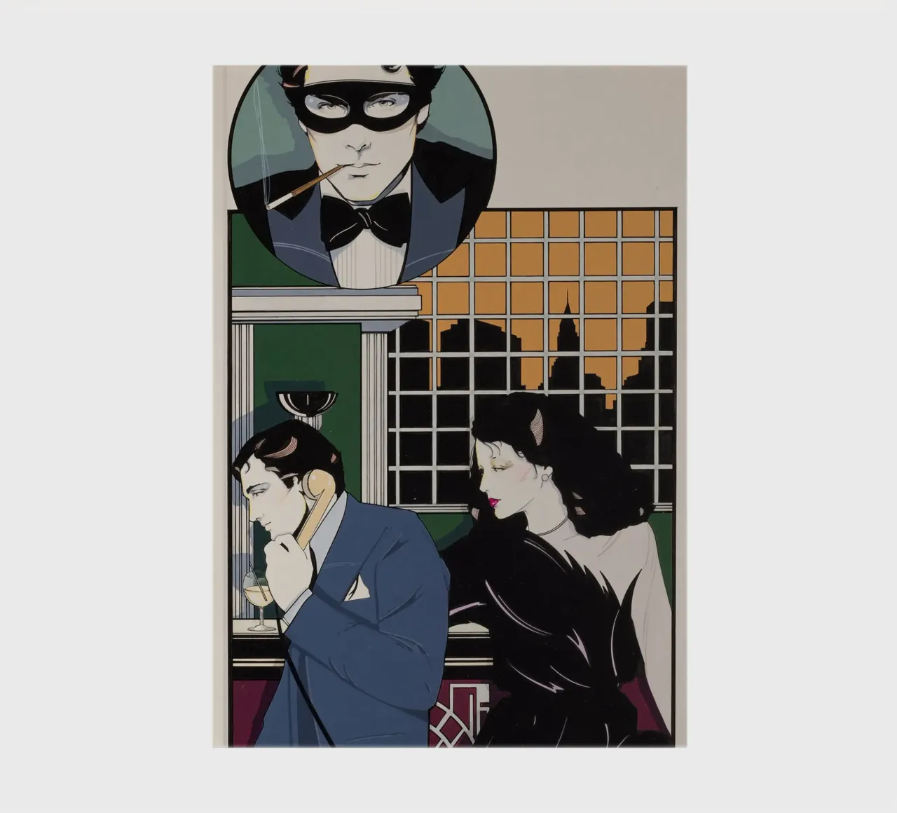 patrick nagel art notebook by Kabir