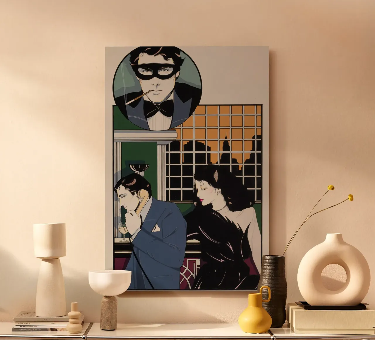 patrick nagel art alluminio dibond da Kabir