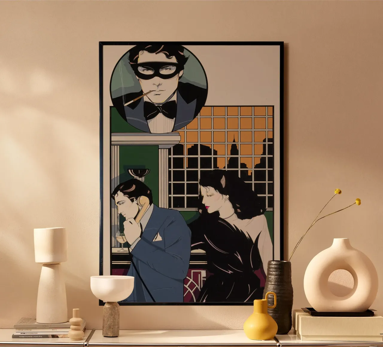 patrick nagel art carta hahnemühle da Kabir