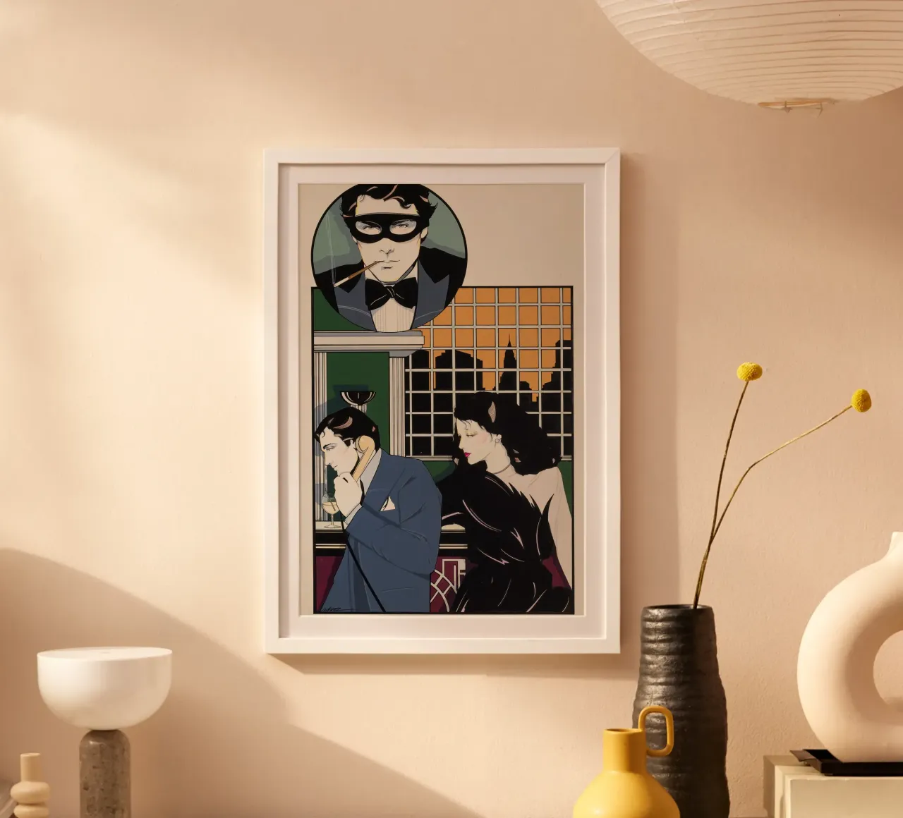 patrick nagel art carta hahnemühle da Kabir