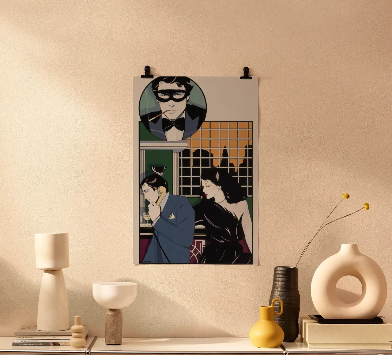 patrick nagel art carta hahnemühle da Kabir