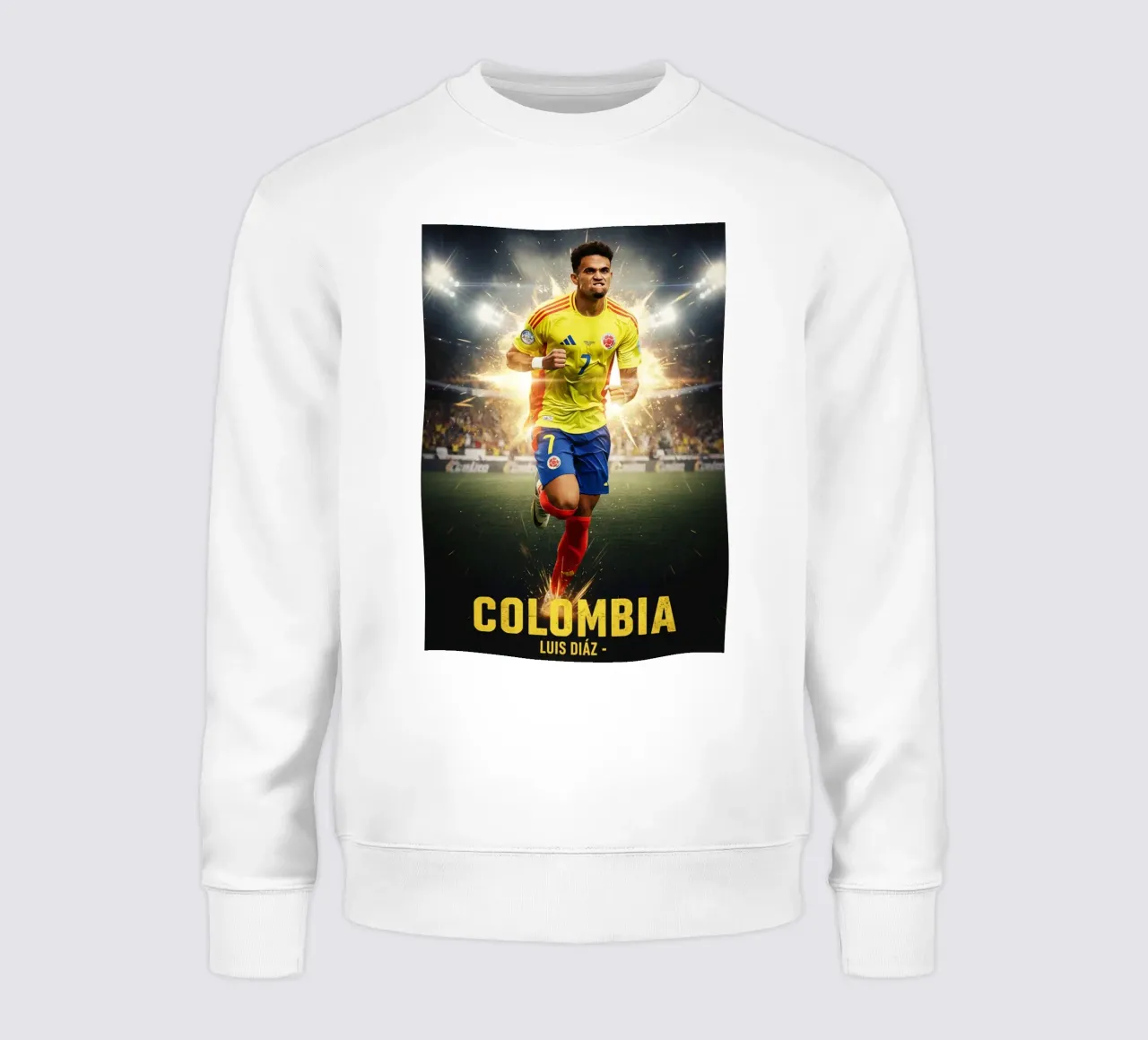 Luis Diaz - Colombia felpa da Lembayung art
