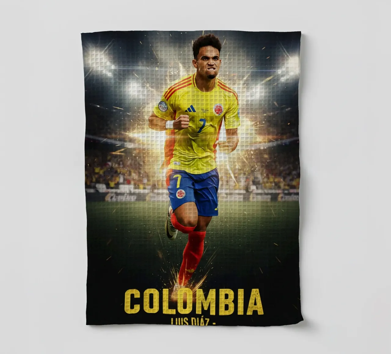 Luis Diaz - Colombie torchon de Lembayung art