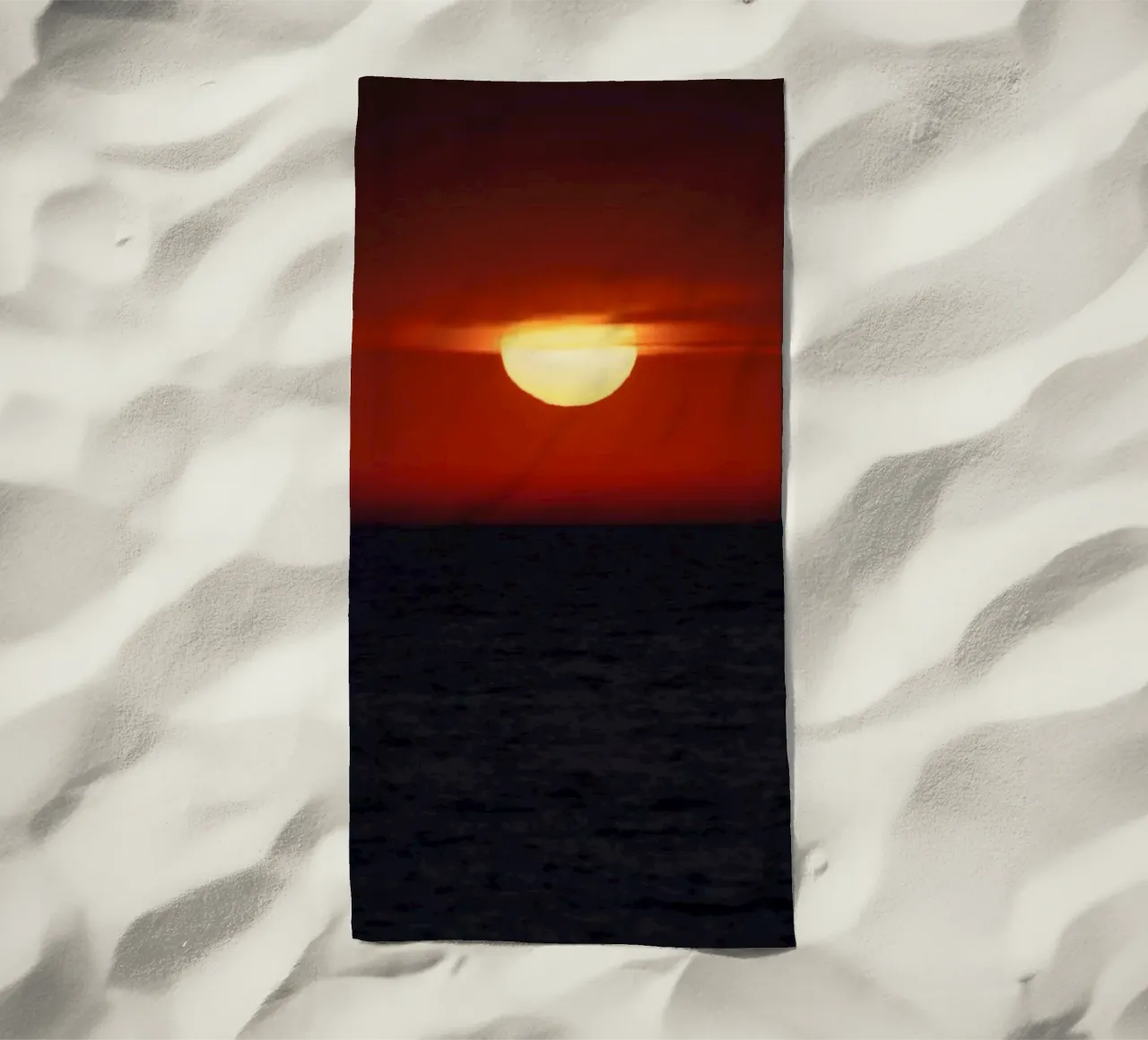 Sun _ Down strandhanddoek van Tal Paz-Fridman