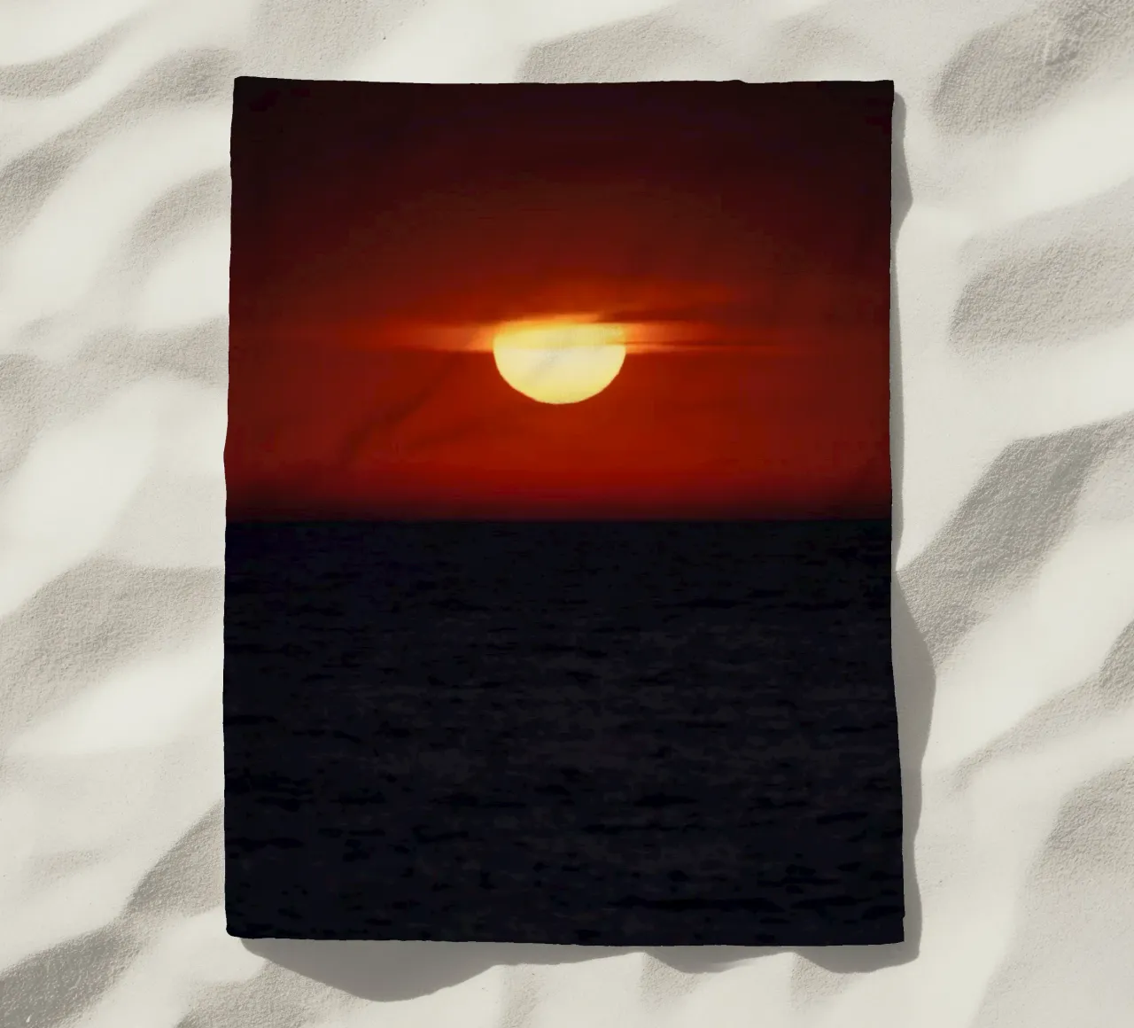 Sun _ Down strandhanddoek van Tal Paz-Fridman