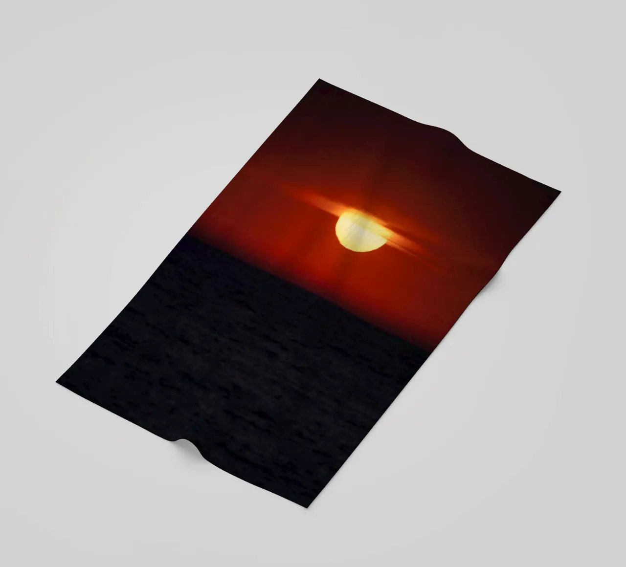 Sun _ Down strandhanddoek van Tal Paz-Fridman