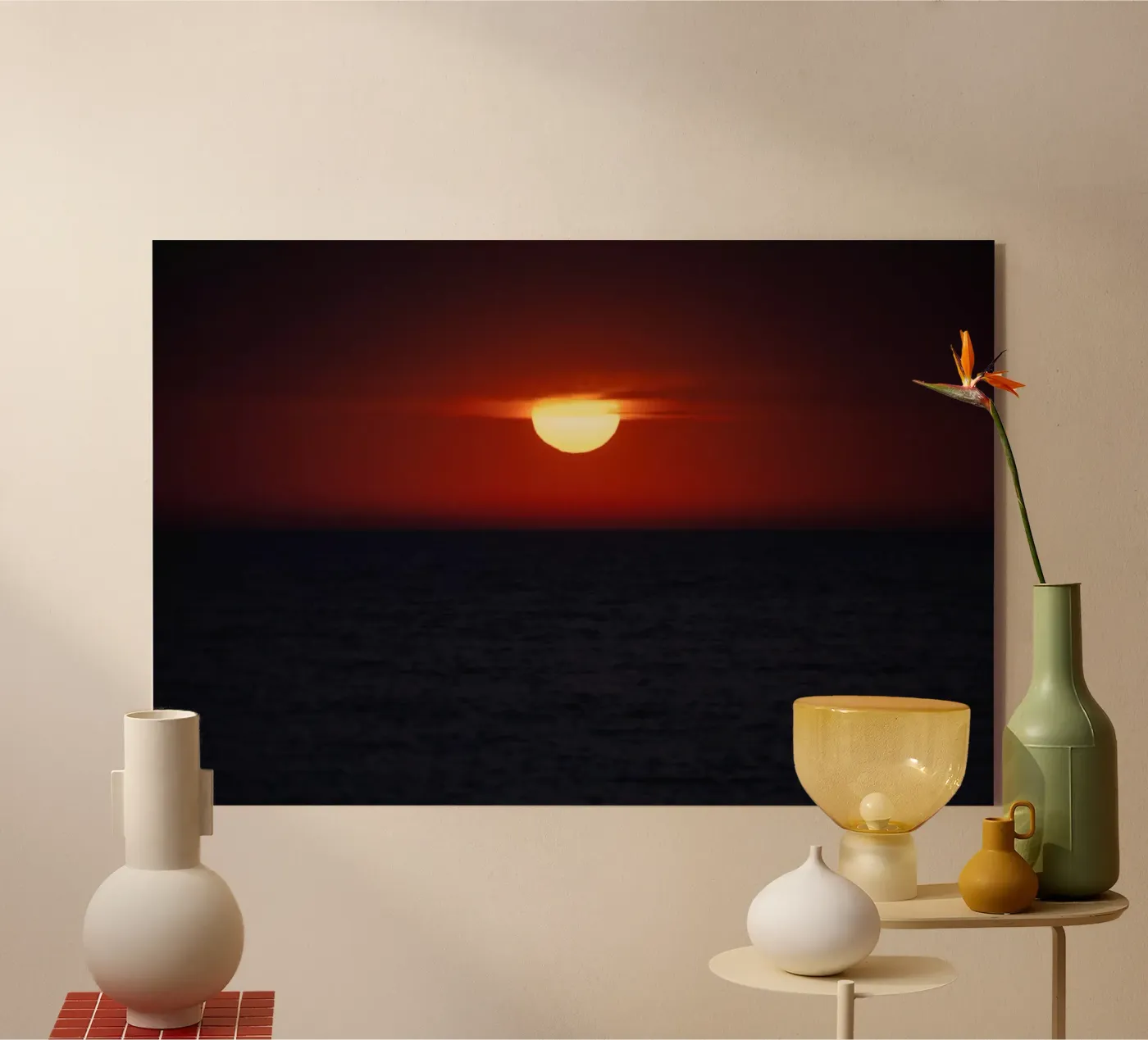 Sun _ Down plexiglas de Tal Paz-Fridman