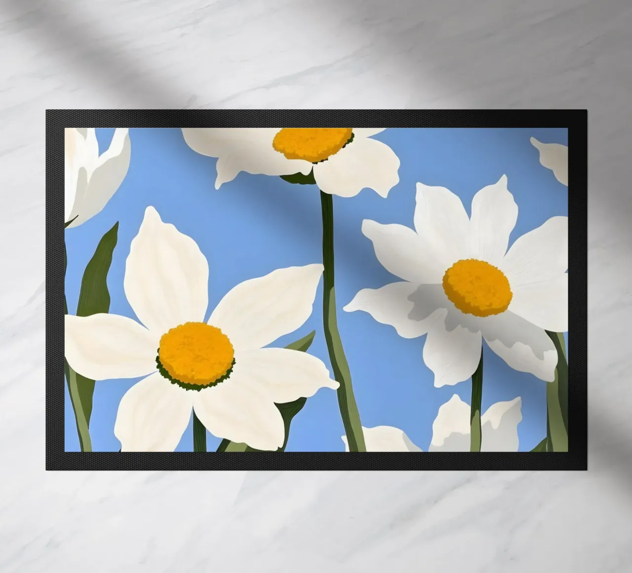 Fiori di sole zerbino da secondsunstudio
