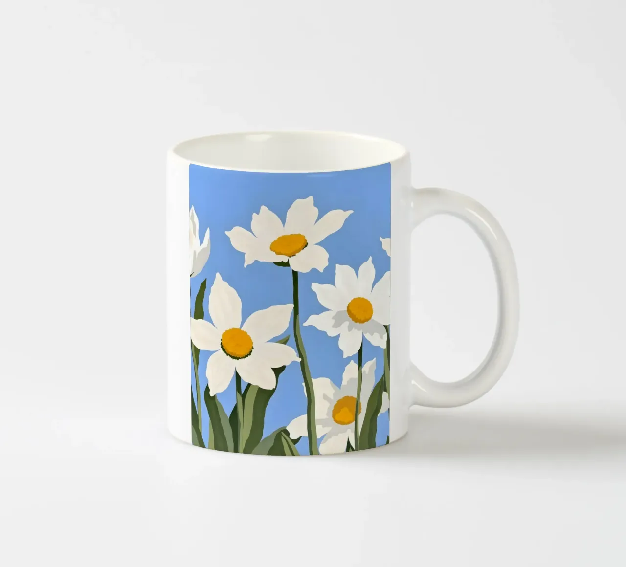 Fiori di sole tazza in ceramica da secondsunstudio