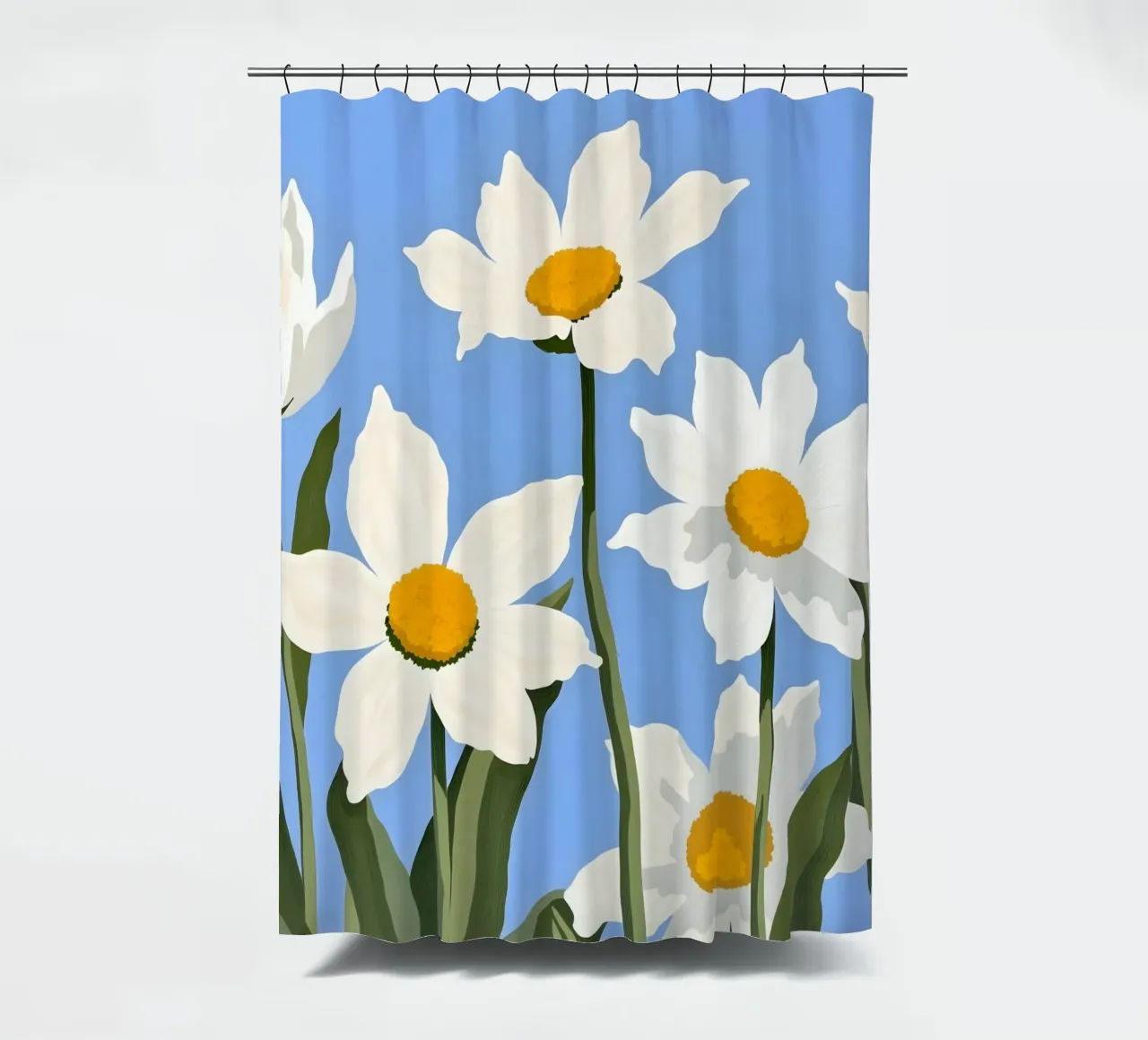 Fiori di sole tenda da doccia da secondsunstudio