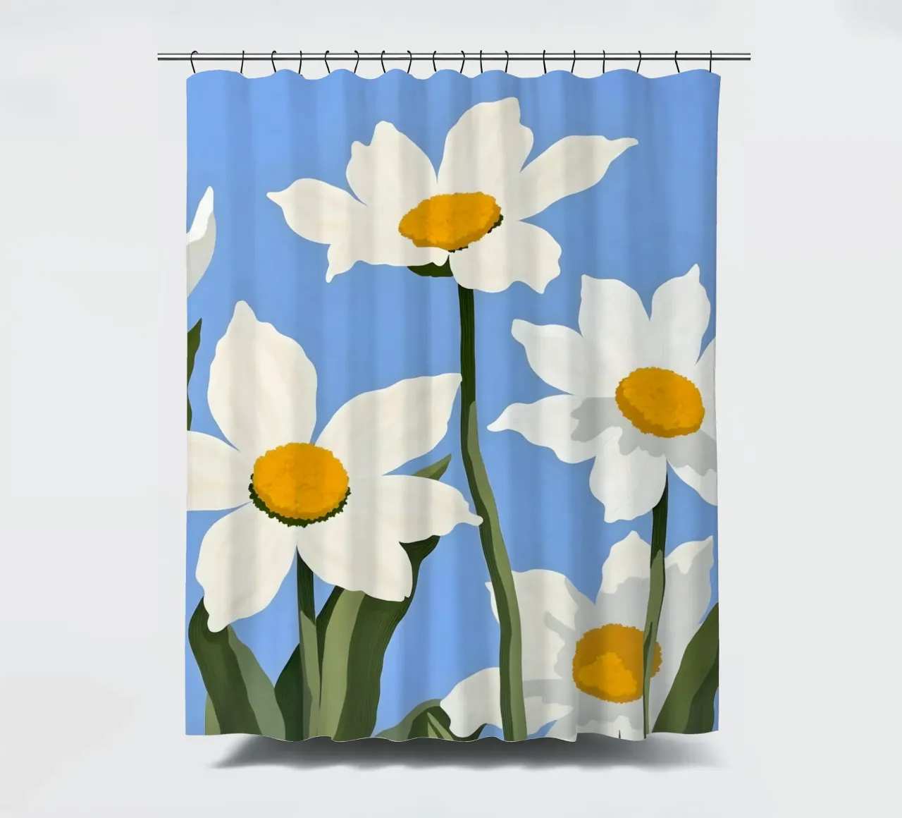Fiori di sole tenda da doccia da secondsunstudio