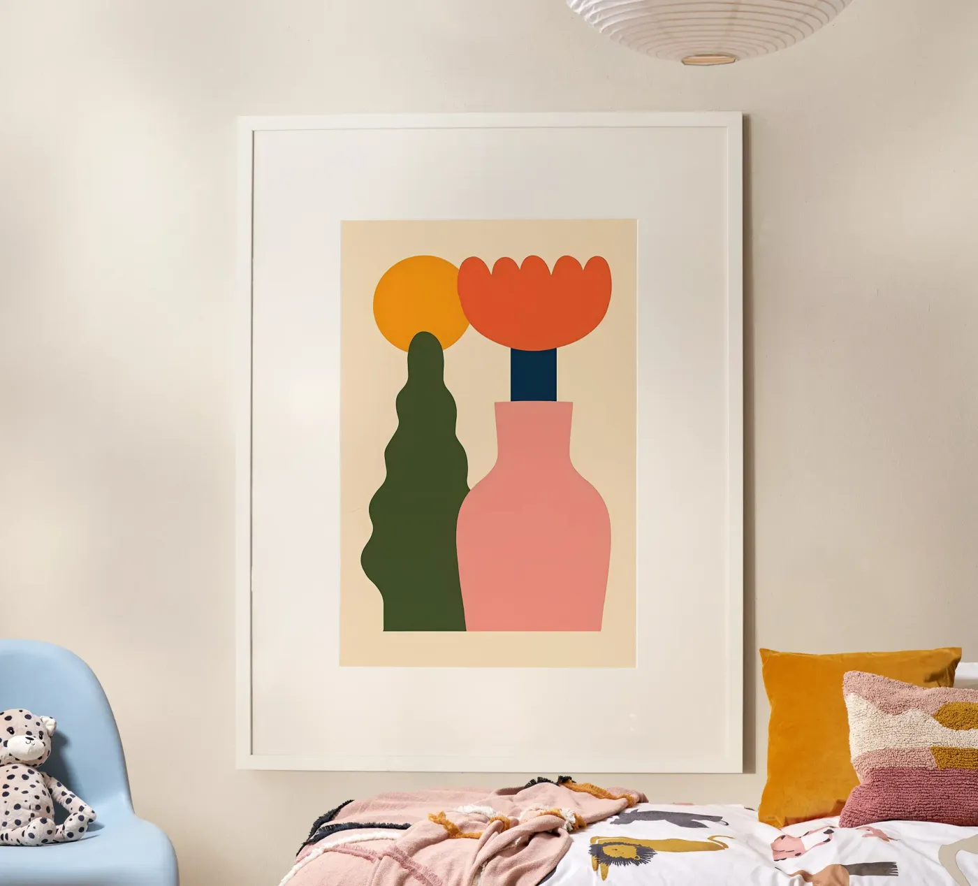 Equilibrio floreale poster da Jose
