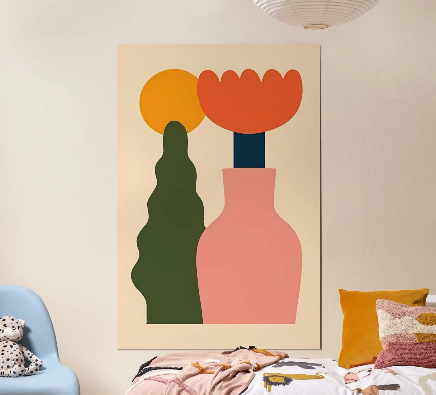 Equilibrio floreale poster da Jose