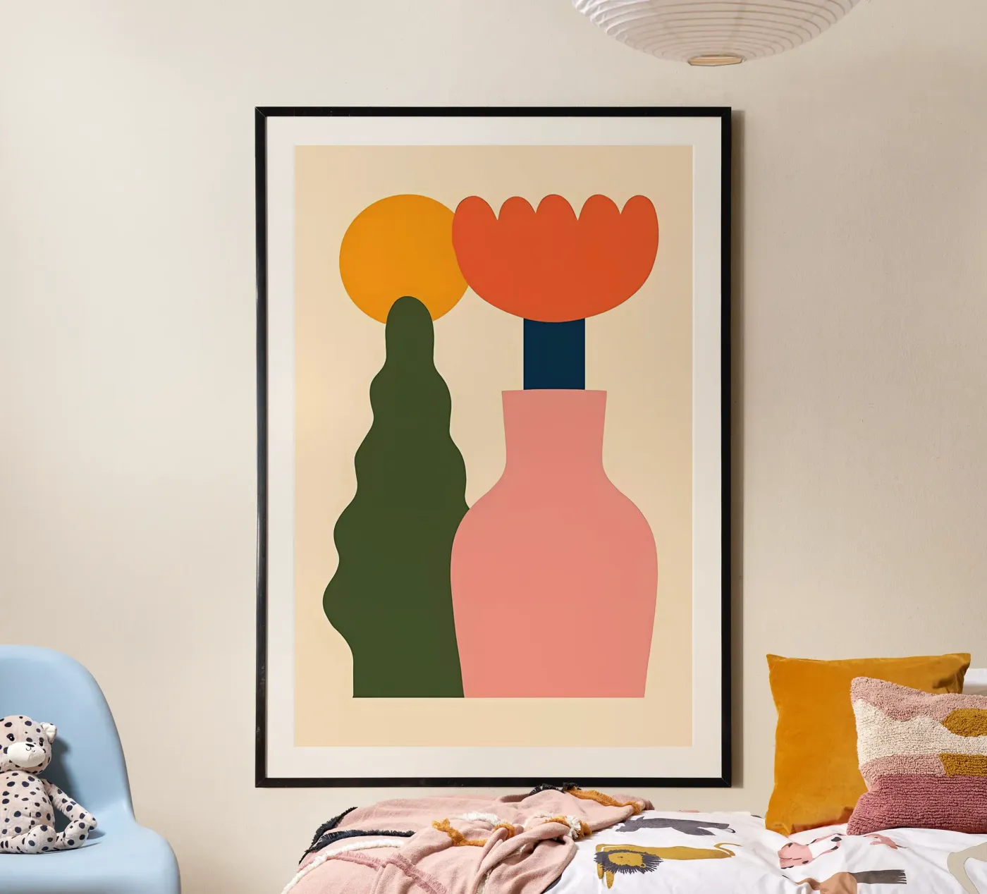 Equilibrio floreale poster da Jose