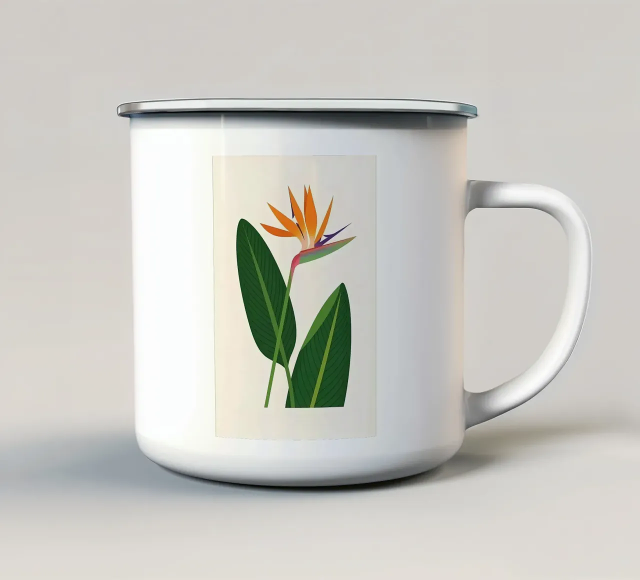 Fiore d'oro tazza in smalto da Jose