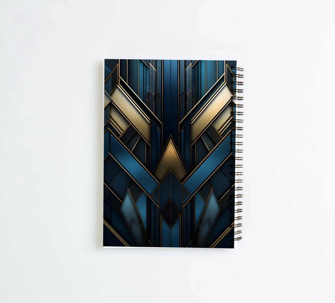 Art Deco 03 spiral notebook by M-Ulrich-Digital Art
