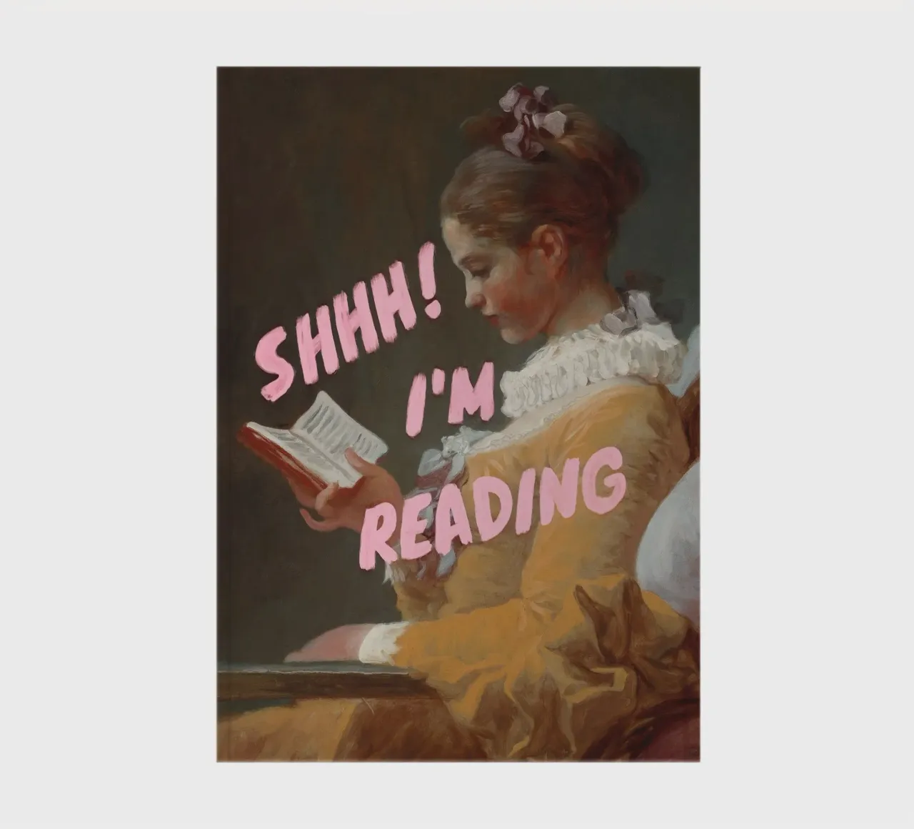 Shhh! I’m Reading notebook by Jonas Loose