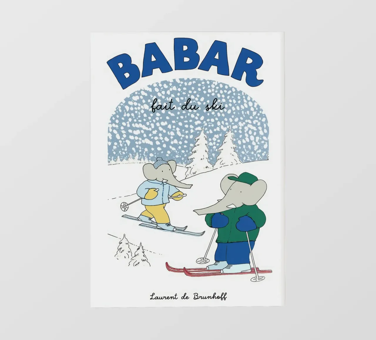 Babar va a sciare pellicola backlit da Panait Ivascu